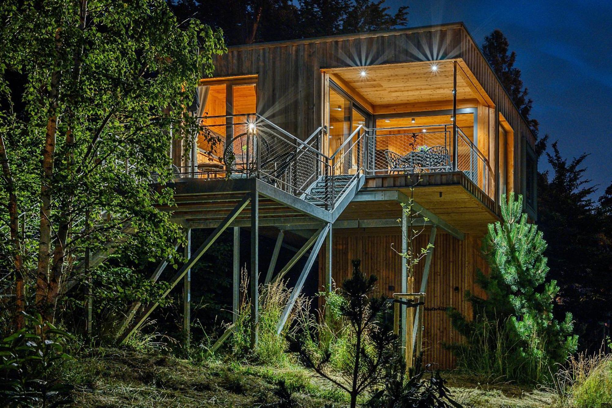 Baumwipfel-Resort "Lug Ins Land" Ilsenburg Extérieur photo